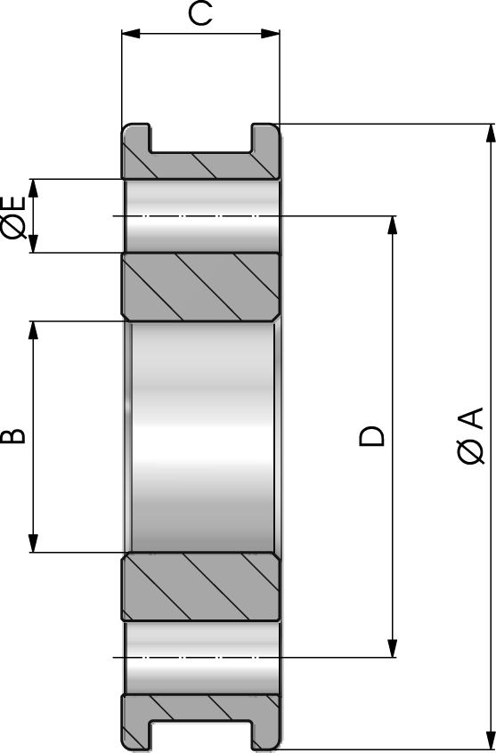 PISTÓN CORTO SUMERGIDO